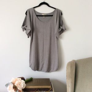 Super Soft Cold Shoulder Sweater Dress | Evie